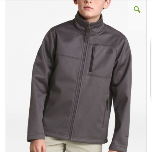 north face apex riser jacket